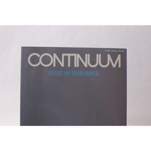 Continuum by John Mayer Songbook Vintage Piano Vocal Guitar Sheet Music ~ 26022